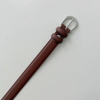 Yves Classic Slim Leather Belt