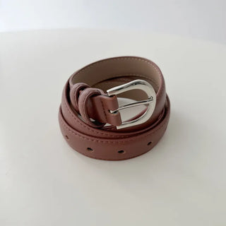 Yves Classic Slim Leather Belt