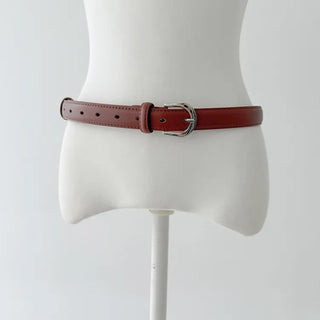 Yves Classic Slim Leather Belt