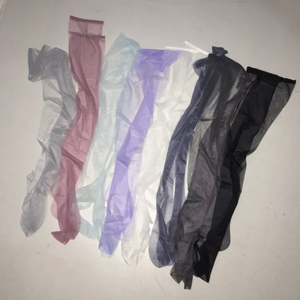 Taylor See-through Color Knee Socks Stockings
