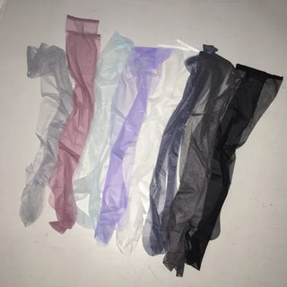 Taylor See-through Color Knee Socks Stockings