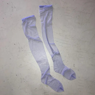 Taylor See-through Color Knee Socks Stockings