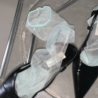 Taylor See-through Color Knee Socks Stockings