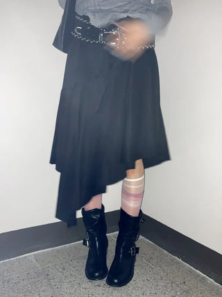 Taylor See-through Color Knee Socks Stockings