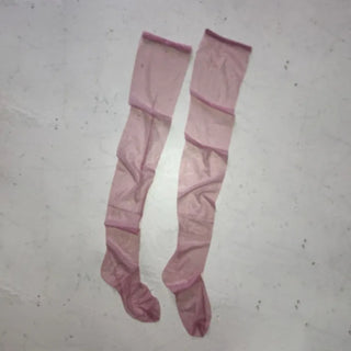 Taylor See-through Color Knee Socks Stockings