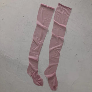 Taylor See-through Color Knee Socks Stockings