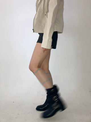Taylor See-through Color Knee Socks Stockings