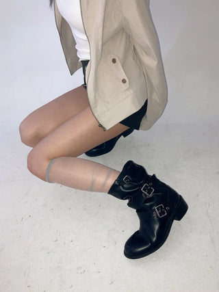 Taylor See-through Color Knee Socks Stockings