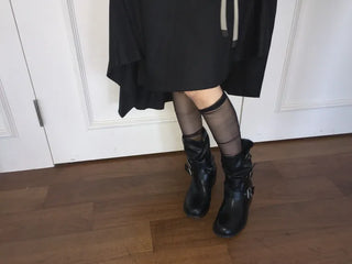 Taylor See-through Color Knee Socks Stockings
