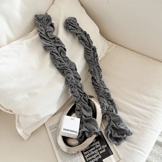 Shirred Dot Leg Warmers