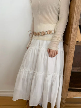 Awning Flower Ring Chain Knot Strap Belt