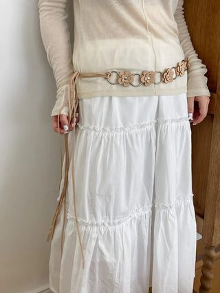 Awning Flower Ring Chain Knot Strap Belt