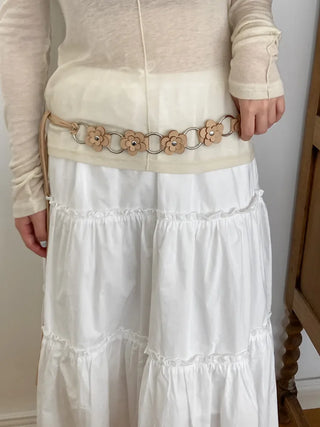 Awning Flower Ring Chain Knot Strap Belt
