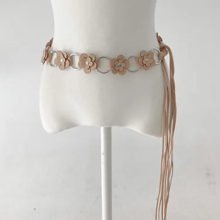 Awning Flower Ring Chain Knot Strap Belt