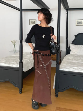 Awning Flower Ring Chain Knot Strap Belt