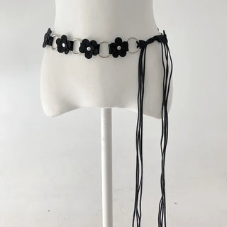 Awning Flower Ring Chain Knot Strap Belt