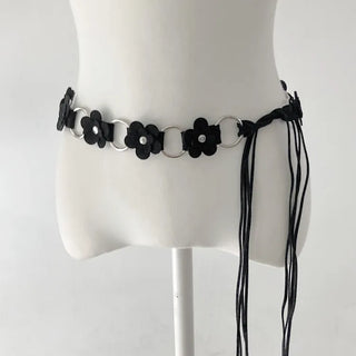 Awning Flower Ring Chain Knot Strap Belt