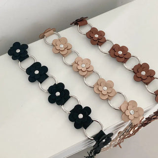 Awning Flower Ring Chain Knot Strap Belt