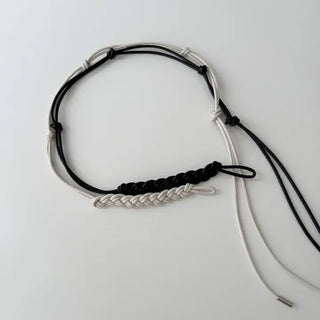 Mono Knot Leather Strap Belt