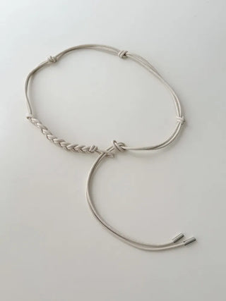 Mono Knot Leather Strap Belt