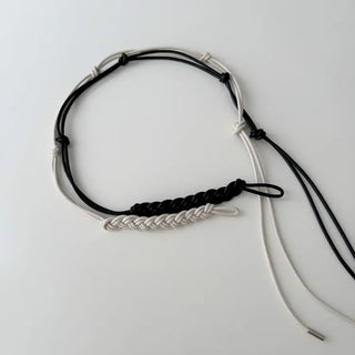 Mono Knot Leather Strap Belt