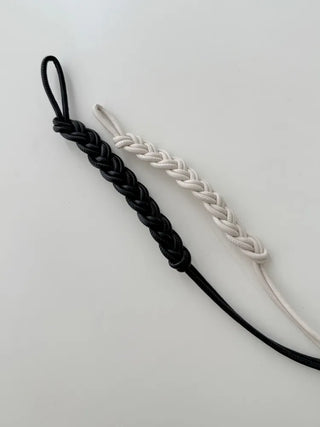 Mono Knot Leather Strap Belt