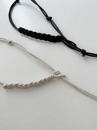 Mono Knot Leather Strap Belt