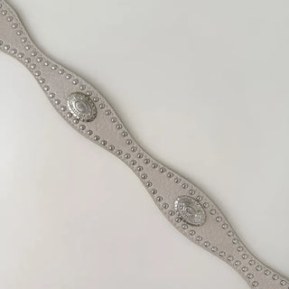 Country Line Studded Leather Belt