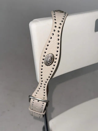 Country Line Studded Leather Belt