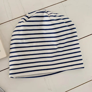 Moderni Striped Cotton Beanie Hat