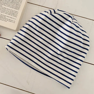 Moderni Striped Cotton Beanie Hat