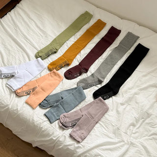 Slim High-Fit Yoga & Pilates Non-slip Over-the-Knee Long Socks