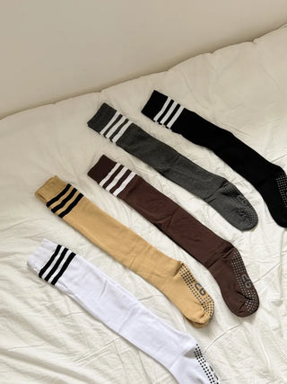 Slim High-Fit Yoga & Pilates Non-slip Over-the-Knee Long Socks