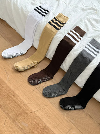 Slim High-Fit Yoga & Pilates Non-slip Over-the-Knee Long Socks