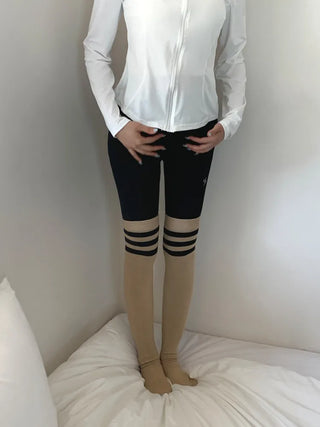 Slim High-Fit Yoga & Pilates Non-slip Over-the-Knee Long Socks