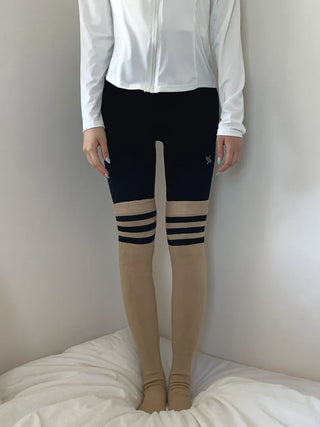 Slim High-Fit Yoga & Pilates Non-slip Over-the-Knee Long Socks