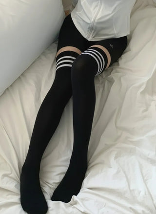 Slim High-Fit Yoga & Pilates Non-slip Over-the-Knee Long Socks
