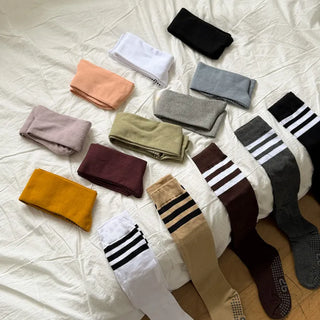 Slim High-Fit Yoga & Pilates Non-slip Over-the-Knee Long Socks