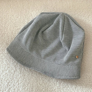 Mood Line Loose Fit String Oversized Beanie Hat
