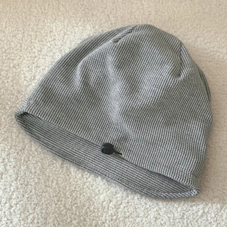 Mood Line Loose Fit String Oversized Beanie Hat
