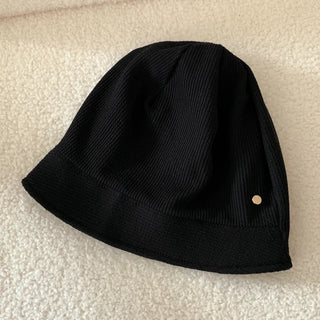 Mood Line Loose Fit String Oversized Beanie Hat