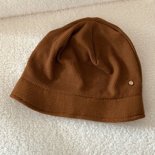 Mood Line Loose Fit String Oversized Beanie Hat