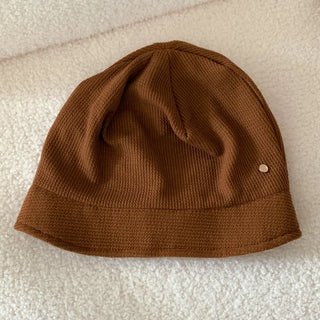 Mood Line Loose Fit String Oversized Beanie Hat