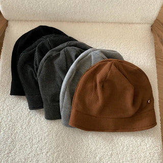 Mood Line Loose Fit String Oversized Beanie Hat