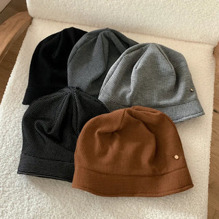 Mood Line Loose Fit String Oversized Beanie Hat
