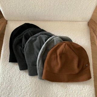 Mood Line Loose Fit String Oversized Beanie Hat