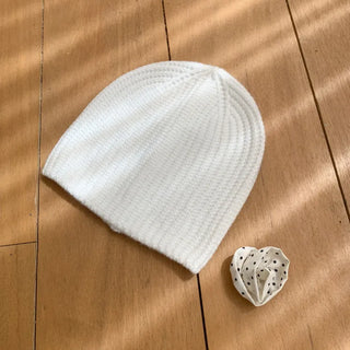 Loose-fit Knit Ribbed Pullover Bandana Beanie Hat Collection