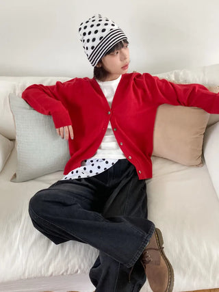 Loose-fit Knit Ribbed Pullover Bandana Beanie Hat Collection