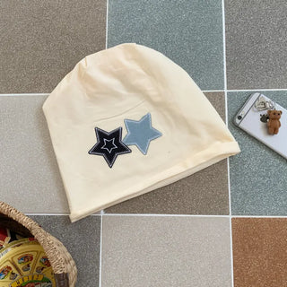 Loose-fit Knit Ribbed Pullover Bandana Beanie Hat Collection