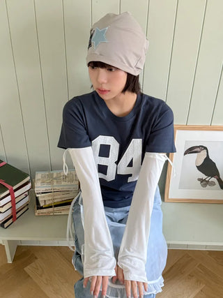 Loose-fit Knit Ribbed Pullover Bandana Beanie Hat Collection